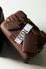 The Passport & Luggage Tag Set in Maple