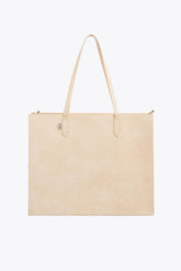 Resale The Large Work Tote in Beige