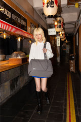 The Air Duffle in Charcoal