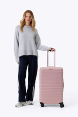 The Medium Check-In Roller in Atlas Pink