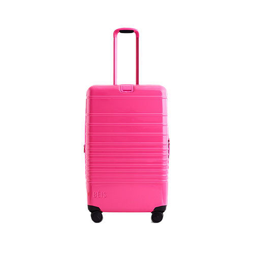 The Medium Check-In Roller in Barbie™ Pink