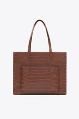 Resale The Large Work Tote in Maple Croc