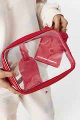 Resale The Passport & Luggage Tag Set in Text Me Red