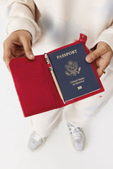 Resale The Passport & Luggage Tag Set in Text Me Red