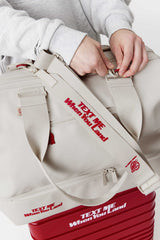Resale The Shoulder Strap in Ghost White