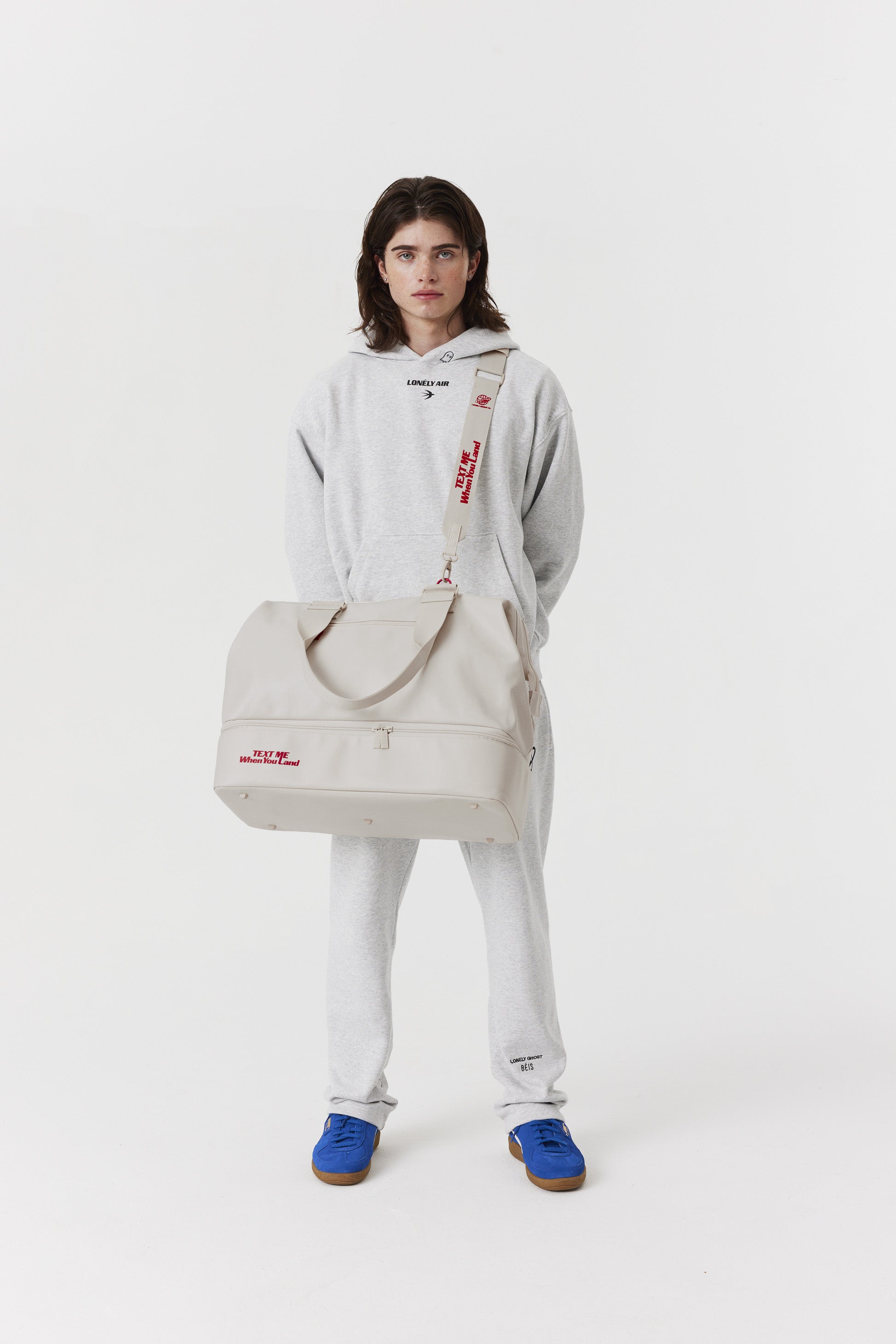 Resale The Shoulder Strap in Ghost White
