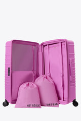 Resale The Large Check-In Roller in Glossy Berry