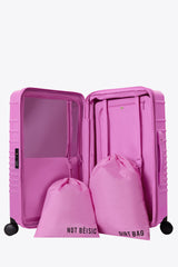 Resale The Medium Check-In Roller in Glossy Berry