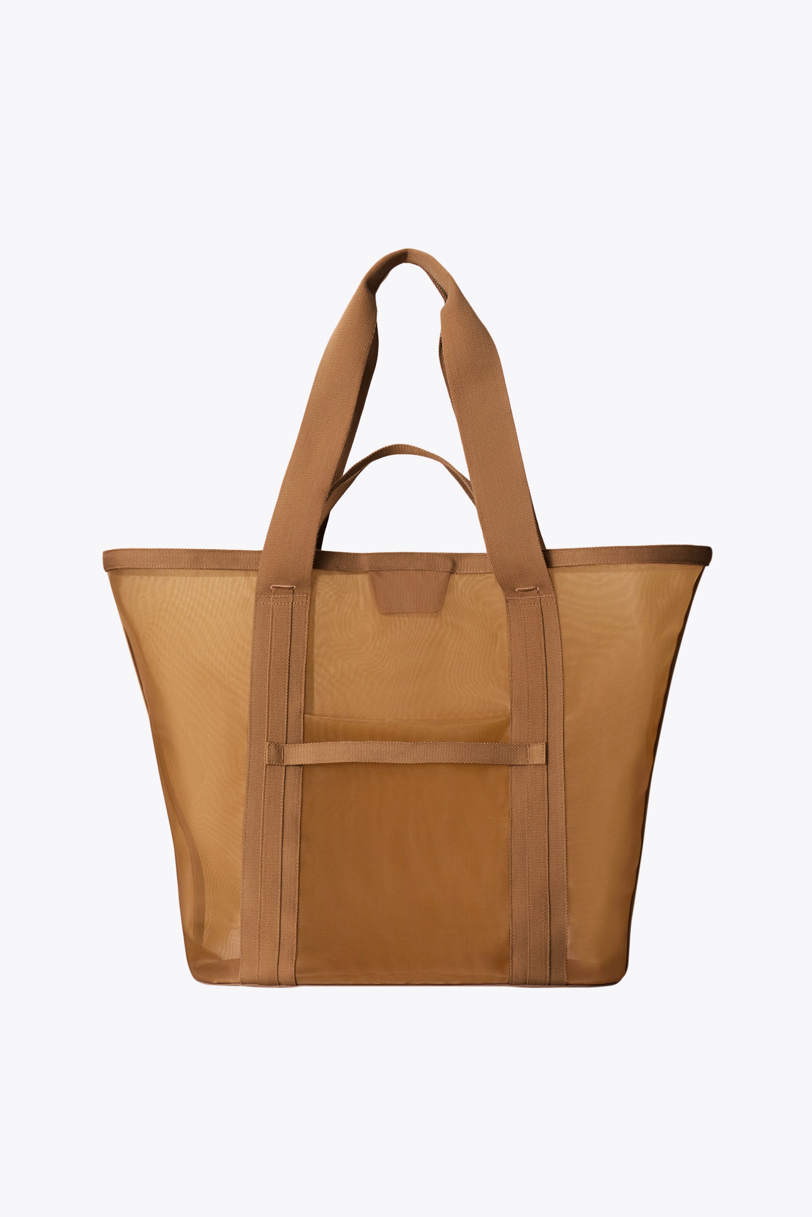 Resale The Mesh Beach Tote in Camel