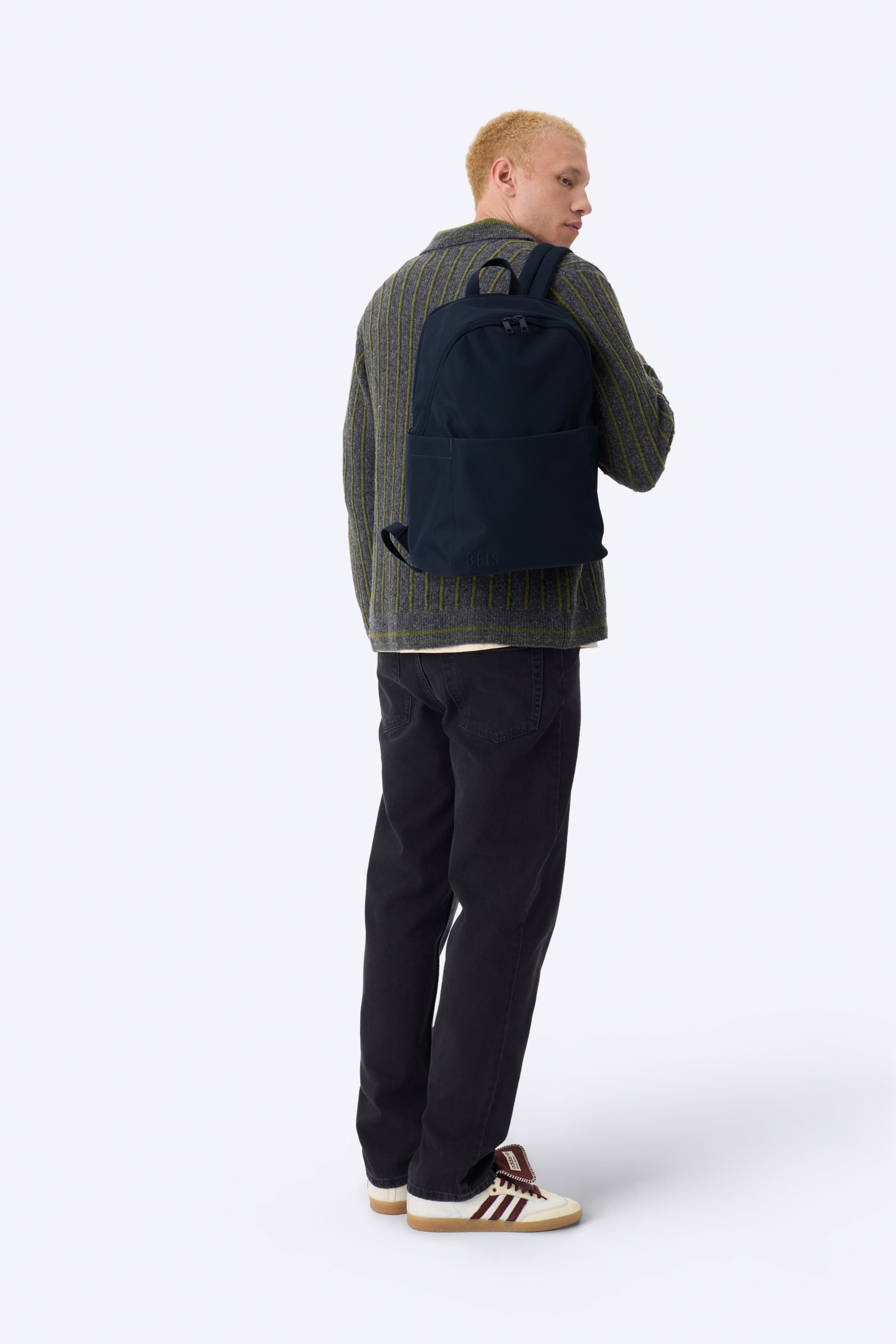 The Classic Backpack in Navy