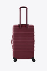 The Medium Check-In Roller in Burgundy