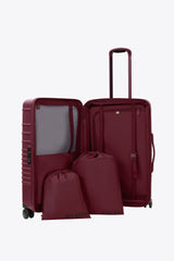 Resale The Medium Check-In Roller in Burgundy