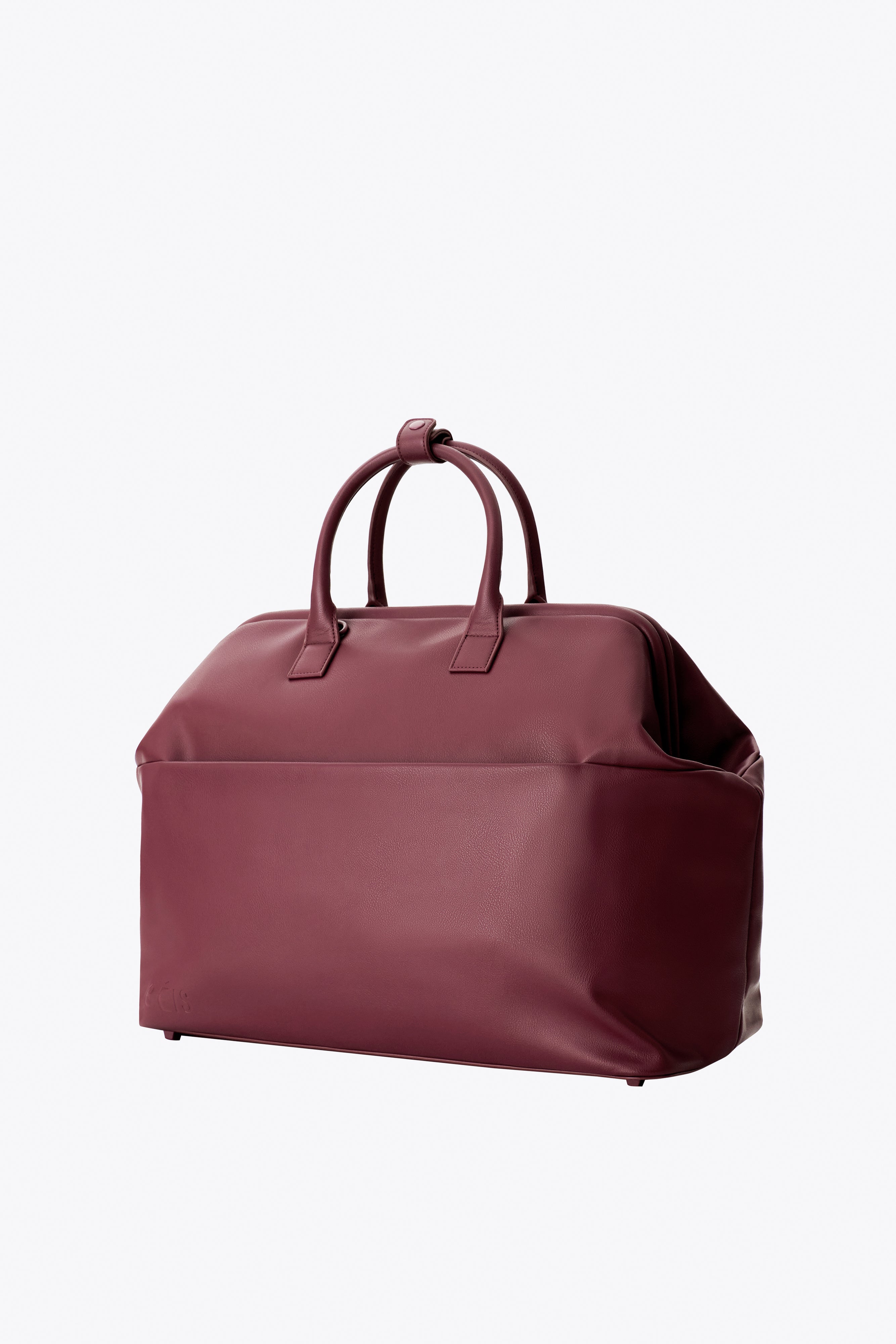 The Essential Weekender in Burgundy