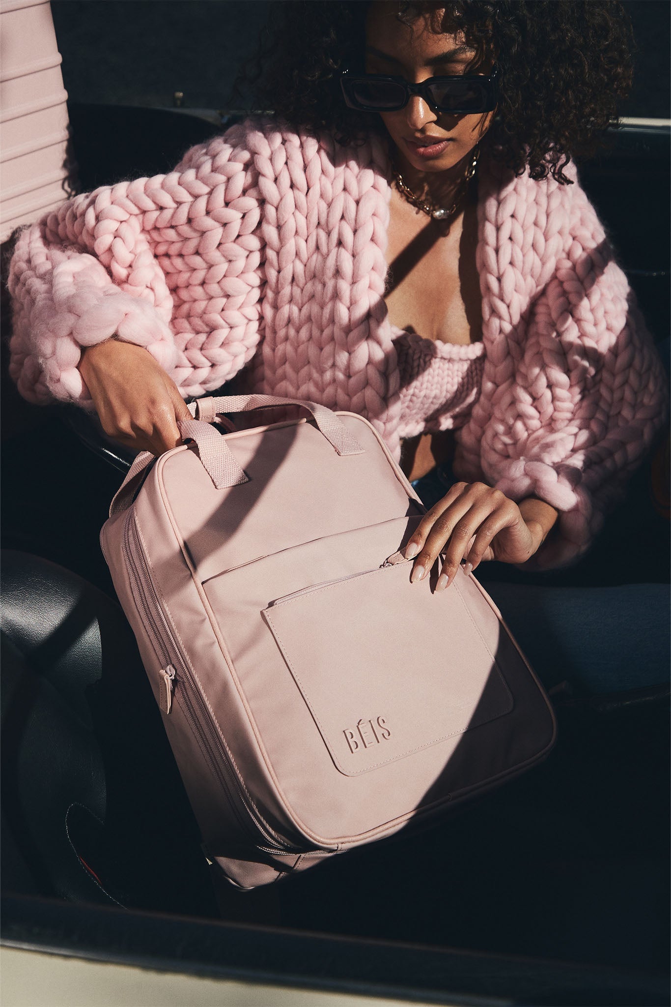 Resale The Expandable Backpack in Atlas Pink