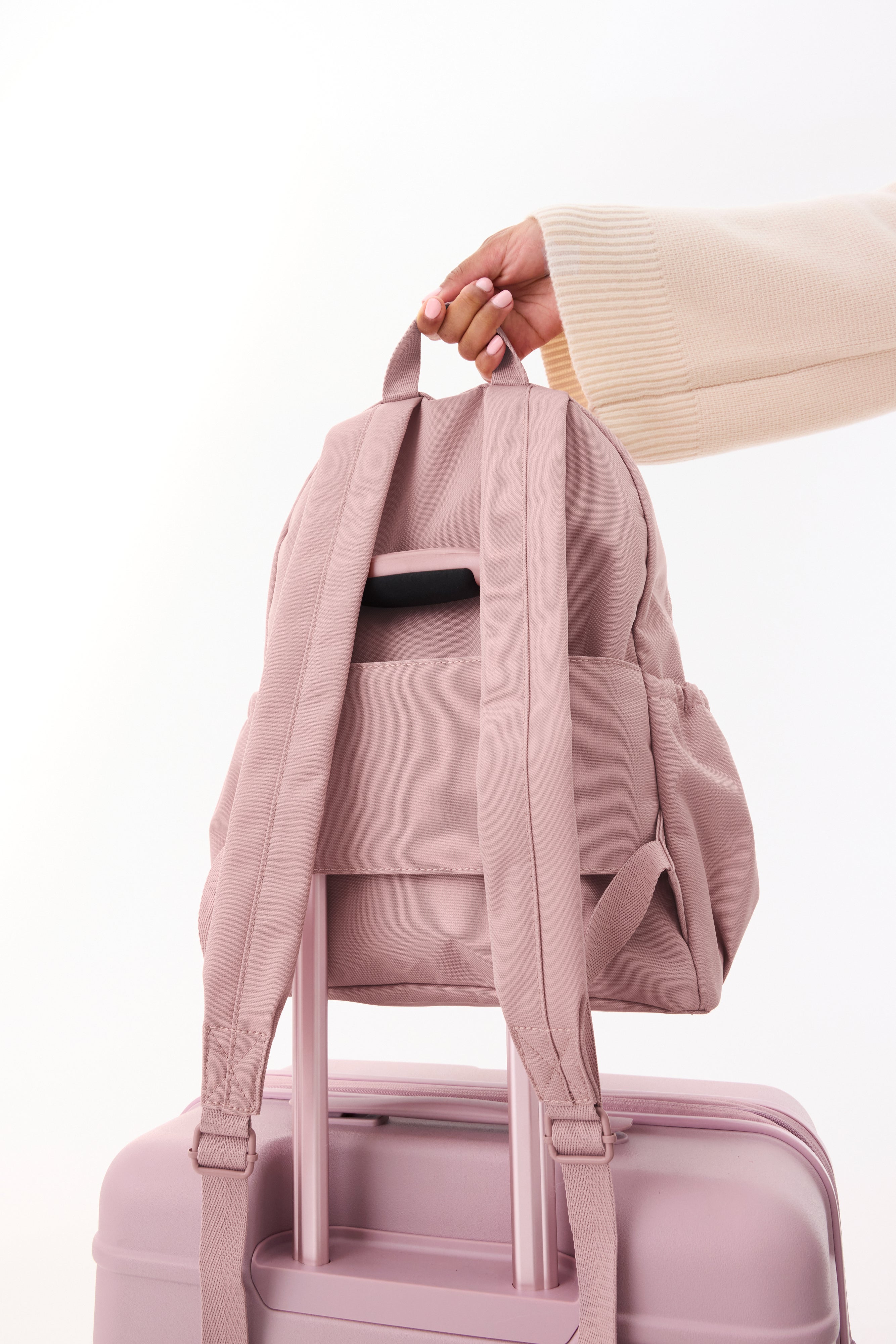 Resale The BÉISics Backpack in Atlas Pink