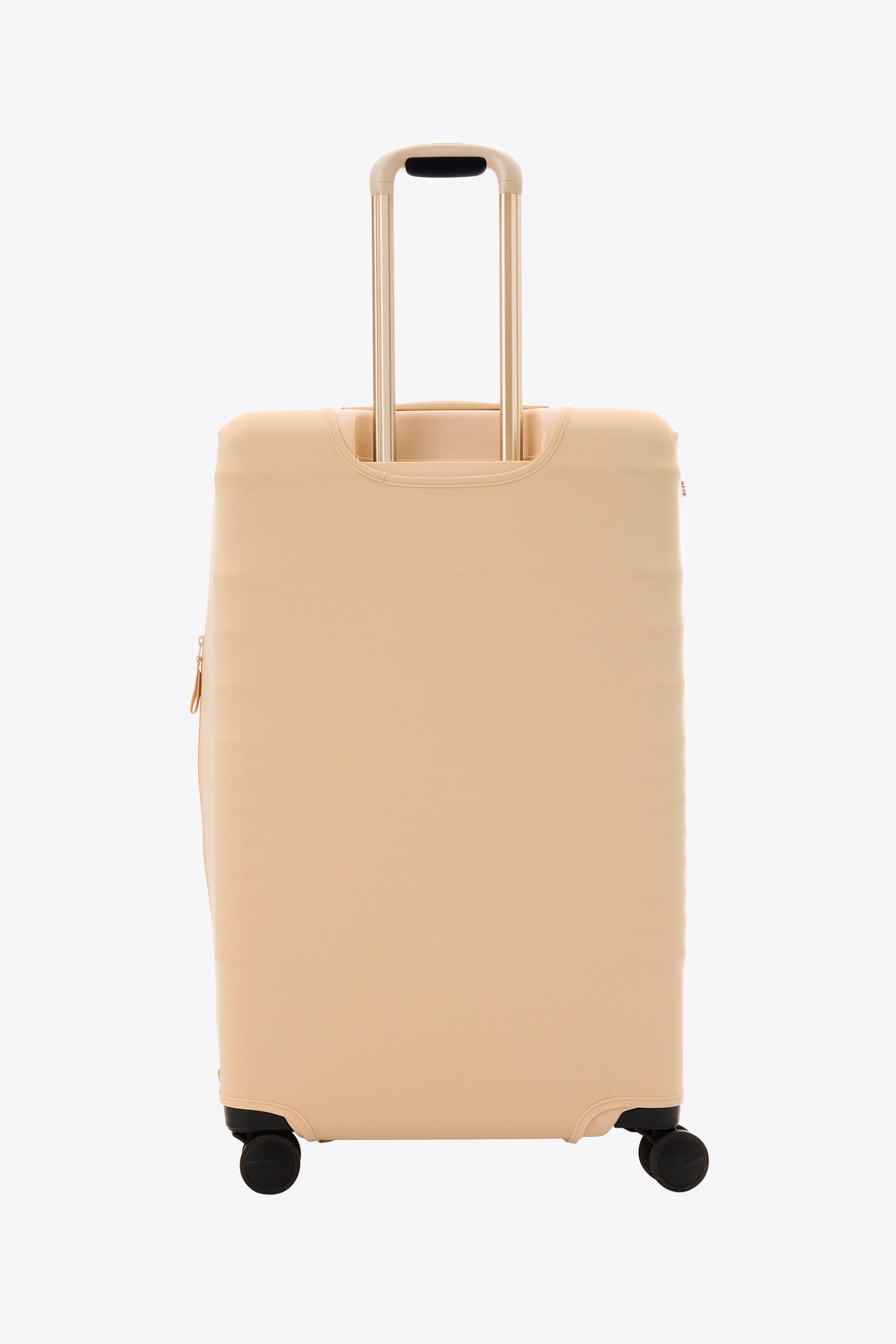 Resale The Large Check-In Luggage Cover in Beige
