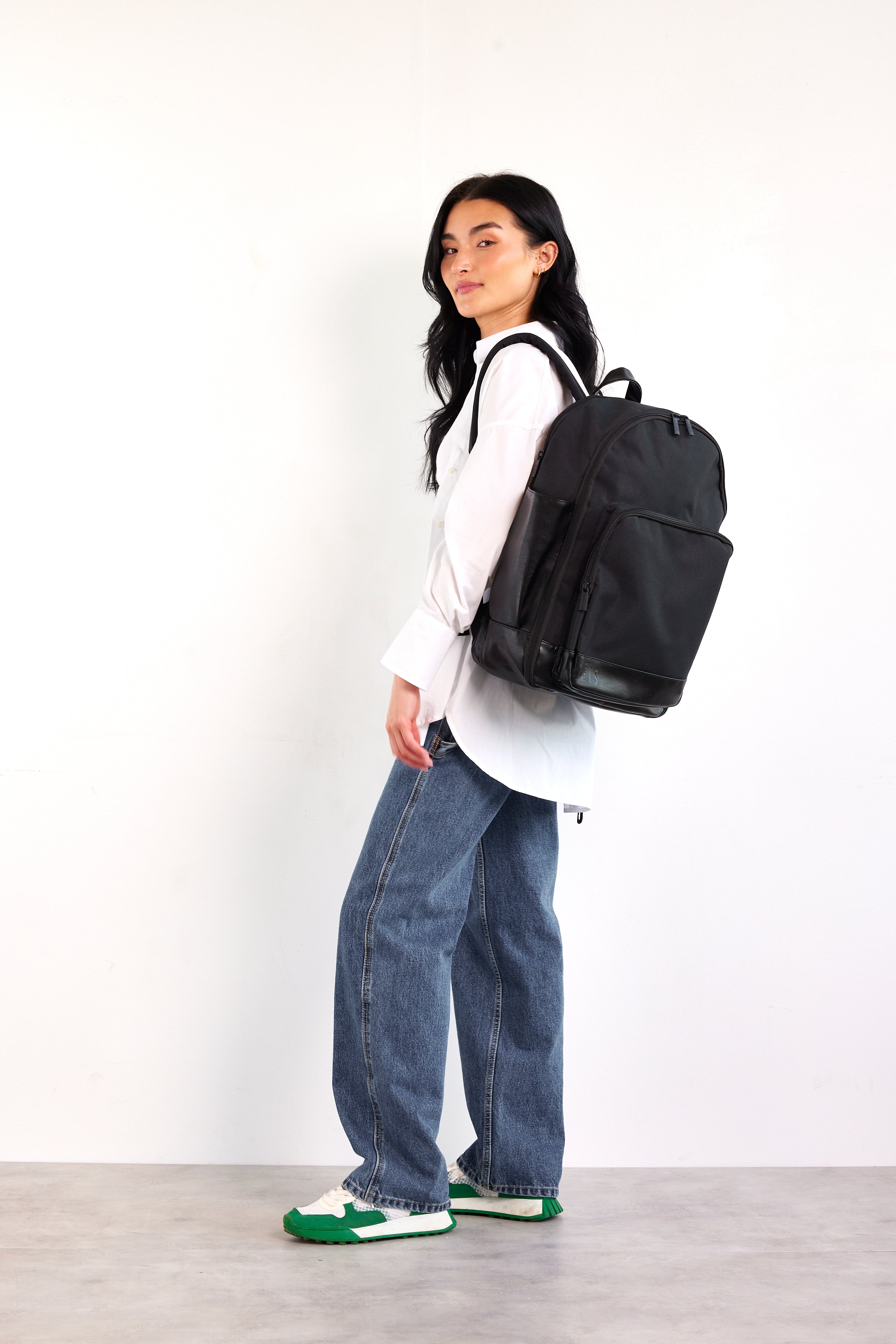 The Travel Backpack in Black