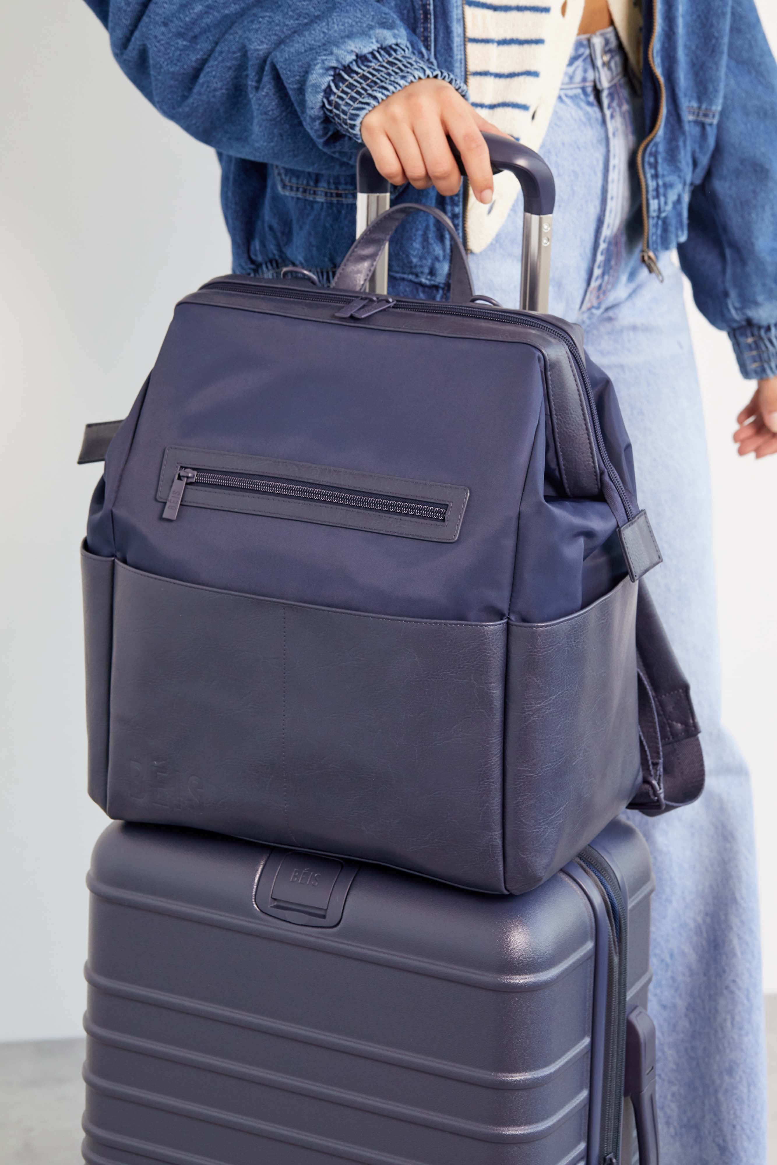 Resale The Backpack Diaper Bag in Navy