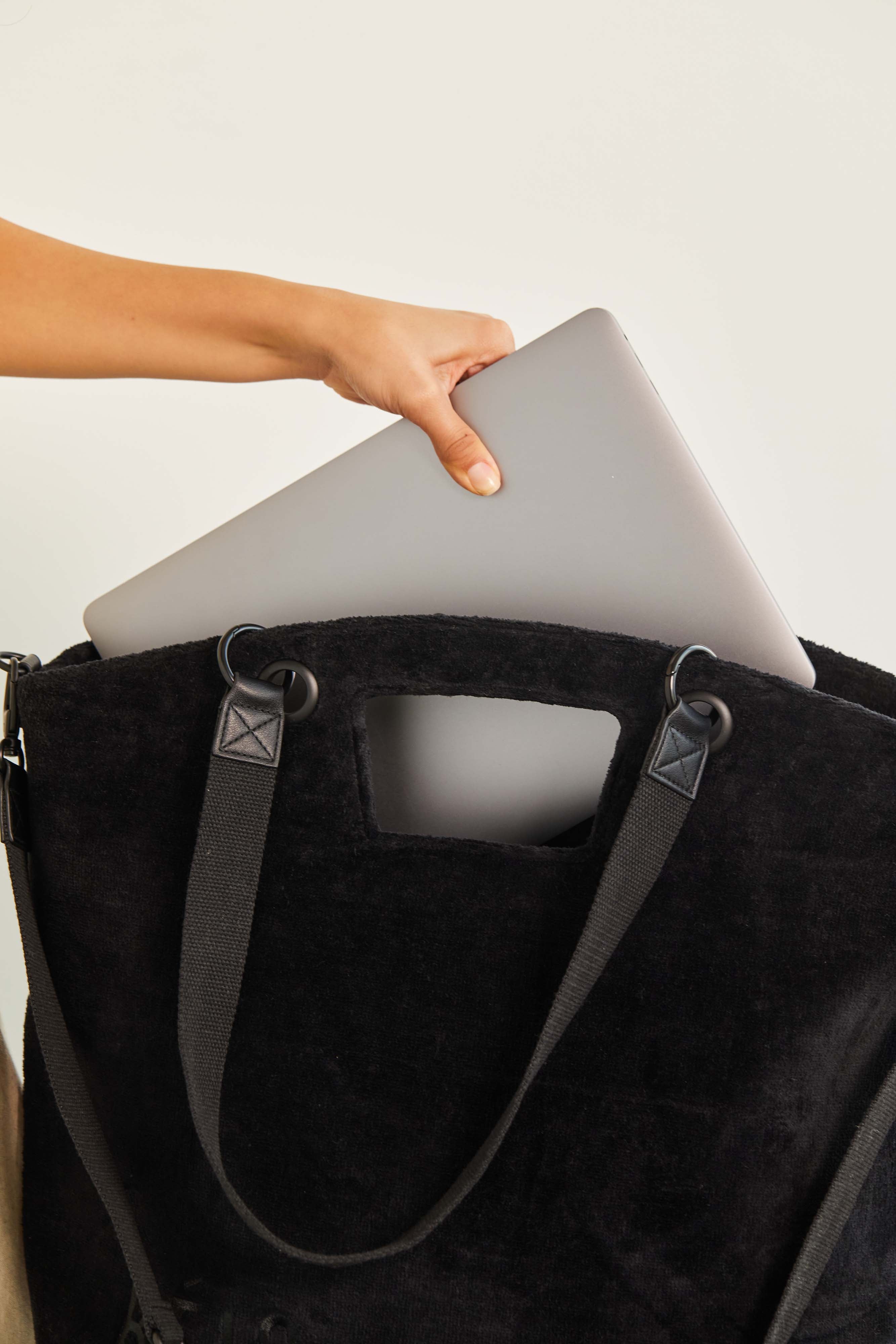 Resale The Terry Tote in Black