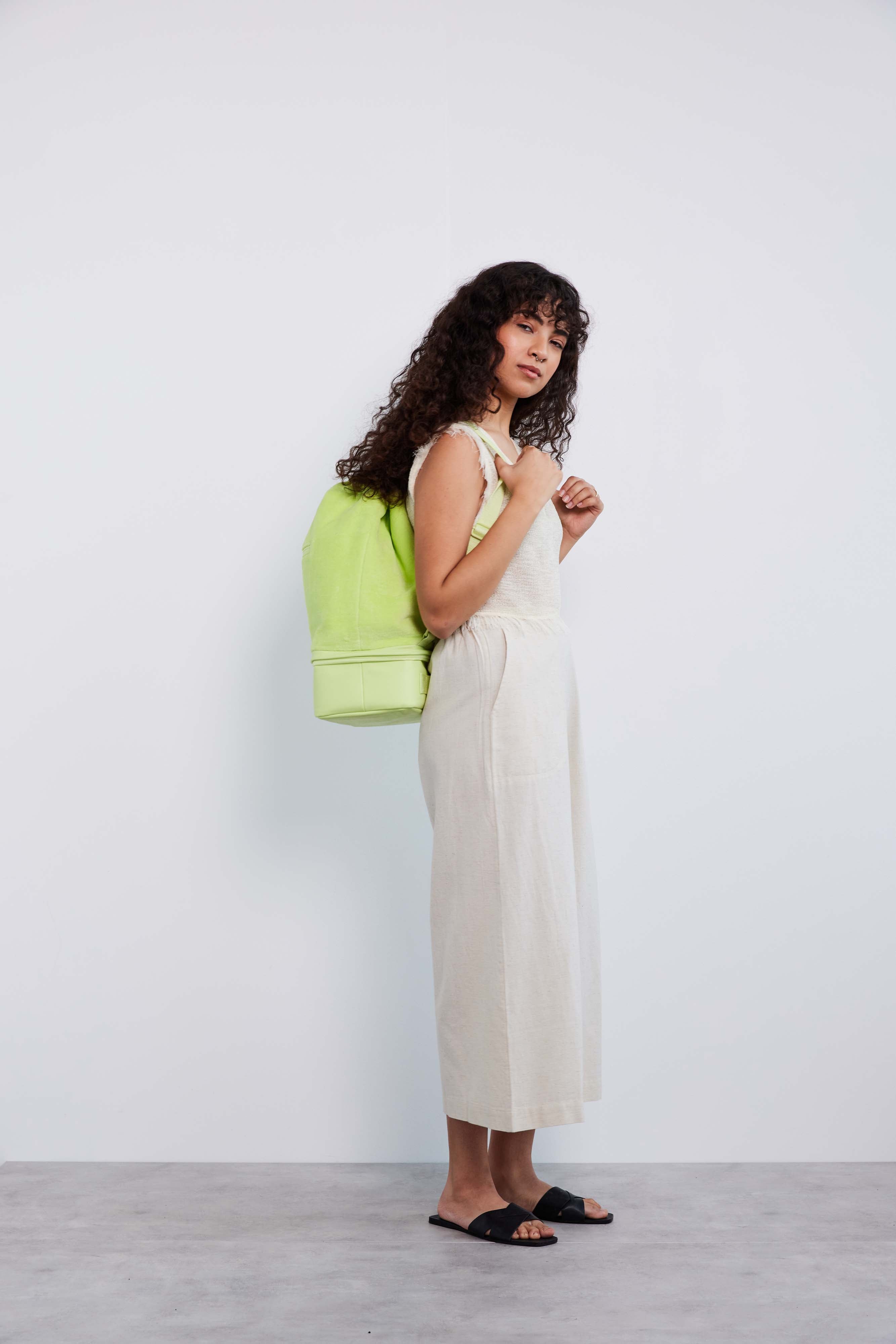 Resale The Terry Backpack Cooler in Citron