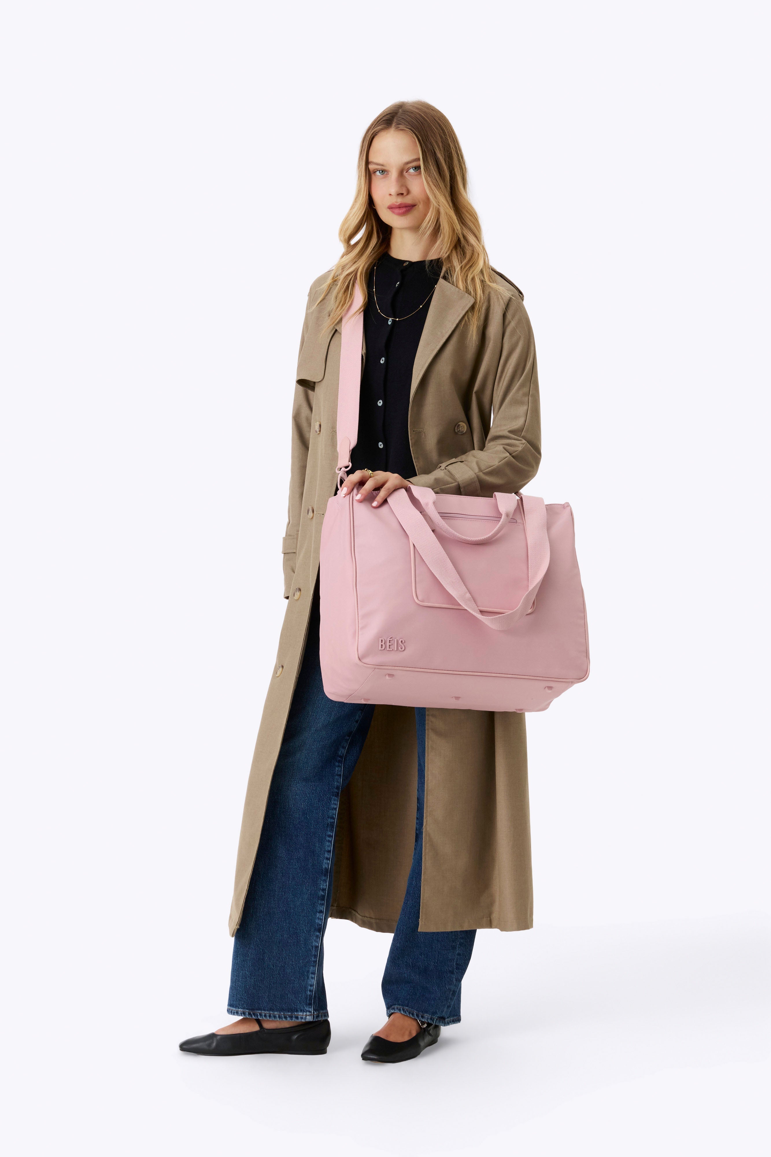 The East To West Tote in Atlas Pink