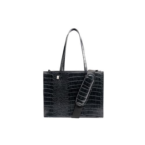 Resale The Work Tote in Black Croc
