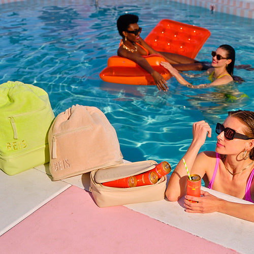 Resale The Terry Backpack Cooler in Citron